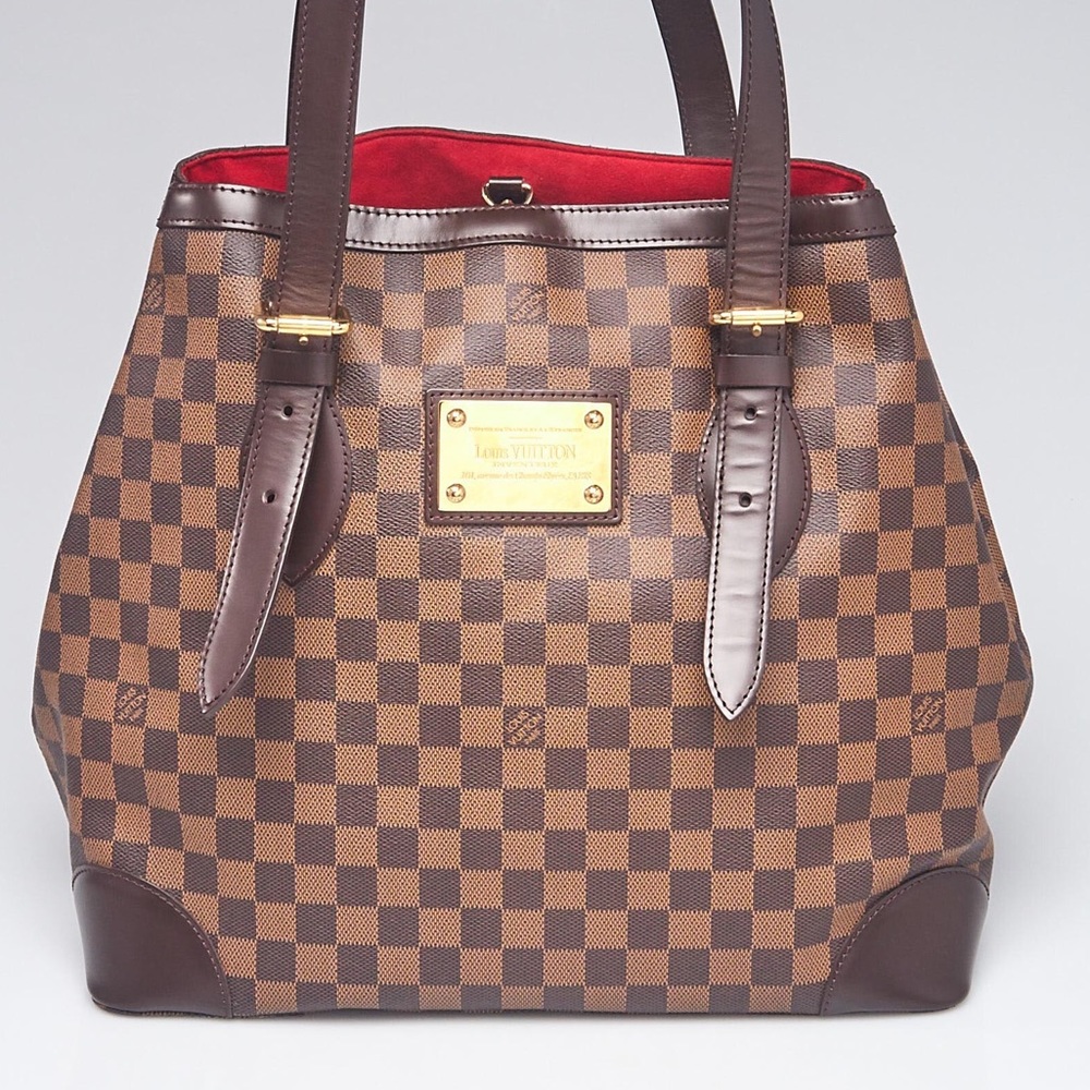 ✅💯 AUTHENTIC LOUIS VUITTON TOTE GM HAMSPTEAD - Picture 4 of 15